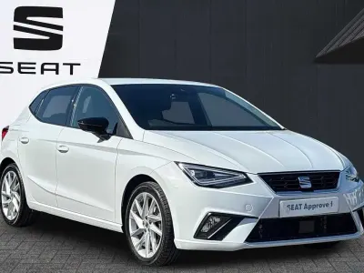 Begagnad Seat Ibiza FR 2024 Vit Halvkombi