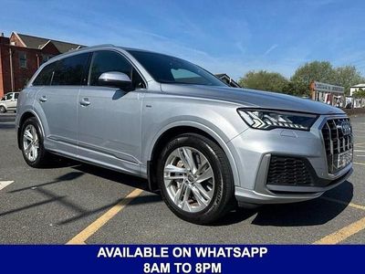 Begagnad Audi Q7 S-Line 381 HK (280 kW) 2020 Silver SUV