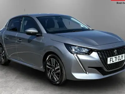 Used Peugeot 208 Allure 102 HP (75 kW) 2021 Grey Hatchback