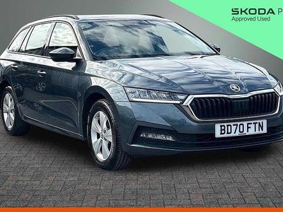 Used Skoda Octavia SE Technology 110 HP (80 kW) 2020 Quartz grey metallic Estate