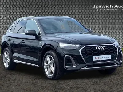 Used Audi Q5 S-Line 200 HP (147 kW) 2023 Black SUV