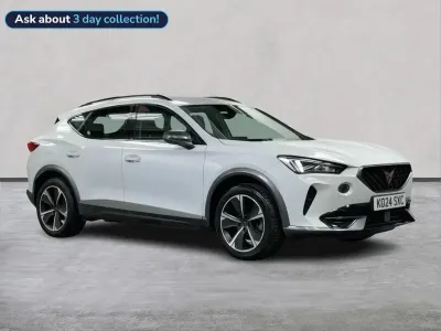 Used Cupra Formentor 204 HP (150 kW) 2024 White SUV