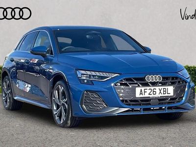 Usado Audi A3 e-tron S-Line 200 CV (147 kW) 2026 Azul Utilitario