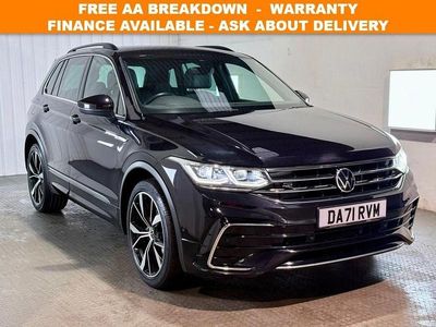 Used VW Tiguan R-line 150 HP (110 kW) 2021 Black SUV