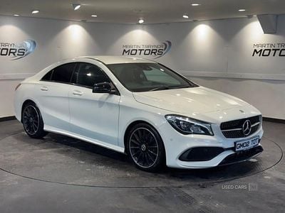 White Used 2017 Mercedes CLA220 AMG line Sedan | £14,450 (Fair price)