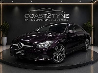 Used Mercedes CLA200 136 HP (100 kW) 2015 Mauve/purple Sedan