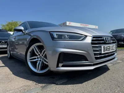 Used Audi A5 Sportback S-Line 190 HP (139 kW) 2019 Silver Hatchback