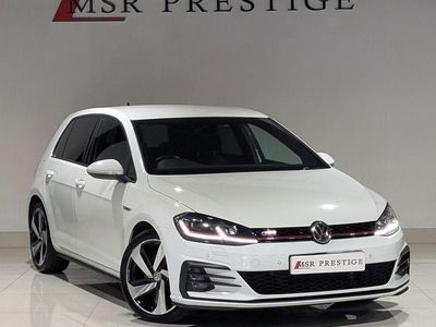 White Used 2018 VW Golf VII GTI Hatchback | £16,450 (Fair price)
