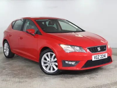 Used Seat Leon FR 150 HP (110 kW) 2013 Red Hatchback