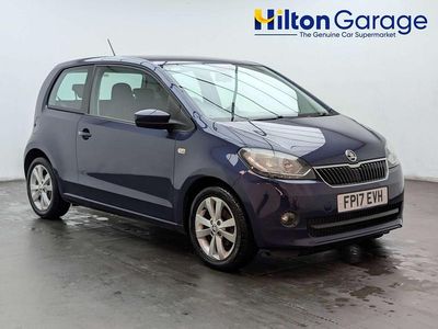 Used Skoda Citigo SE L 2017 Blue Hatchback
