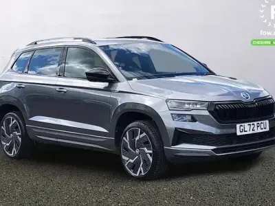 Used Skoda Karoq SportLine 150 HP (110 kW) 2023 Grey SUV