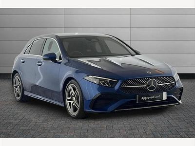 Used Mercedes A180 AMG Line Premium 134 HP (98 kW) 2024 Blue Hatchback