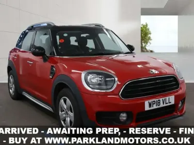 Used Mini Cooper D Countryman 2018 Red SUV