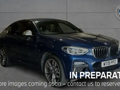 Used BMW X4 Comfort Edition 349 HP (256 kW) 2019 Phytonic blue SUV