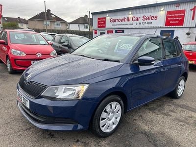 Used Skoda Fabia 60 HP (44 kW) 2015 Blue Hatchback