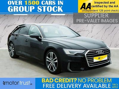 Used Audi A6 S-Line 204 HP (150 kW) 2019 Black Estate