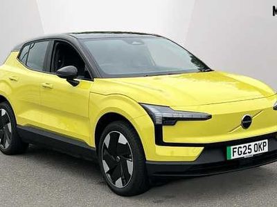 Yellow Used 2024 Volvo EX30 Plus SUV | £25,436 (Fair price)