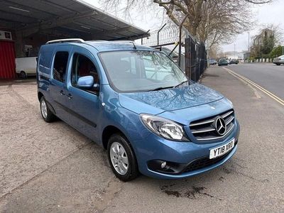 Used Mercedes Citan 111 2018 Blue Van