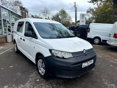 Uusi VW Caddy Business 102 HP (75 kW) 2025 Valkoinen Tila-auto