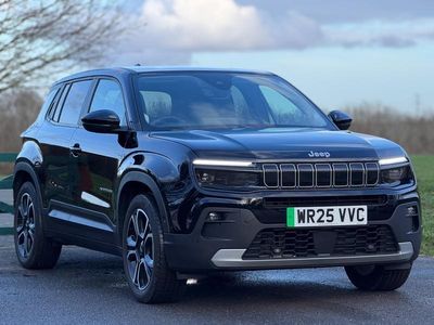 Used Jeep Avenger EV Summit 114 kW (156 HP) 2025 Red SUV