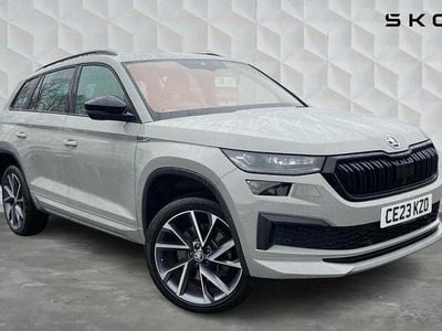 Used Skoda Kodiaq SportLine 196 HP (144 kW) 2023 Meteor grey SUV