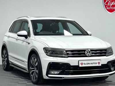 Used VW Tiguan R-line 150 HP (110 kW) 2017 White SUV