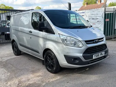 Used Ford Transit Custom Trend 105 HP (77 kW) 2017 Silver Van