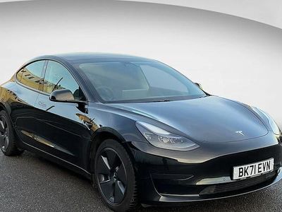Black Used 2021 Tesla Model 3 Standard Range Sedan | £13,750 (Fair price)