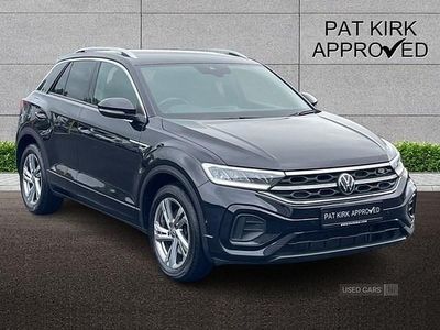 Black Used 2022 VW T-Roc R-line SUV | £23,290 (A bit pricey)