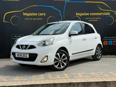 Used Nissan Micra N-TEC 80 HP (58 kW) 2016 White Hatchback