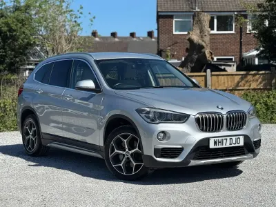 Used BMW X1 xLine 190 HP (139 kW) 2017 Silver SUV