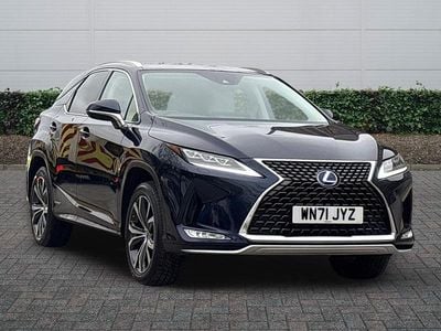 Used Lexus RX450h 2021 Blue SUV