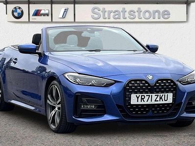 Blue Used 2022 BMW 420 M Sport Cabriolet | £28,299 (Fair price)