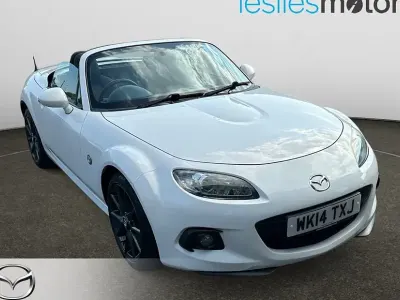 Used Mazda MX5 Inclusive 160 HP (117 kW) 2014 White Cabriolet