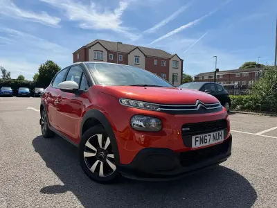Used Citroën C3 Feel 82 HP (60 kW) 2018 Orange Hatchback
