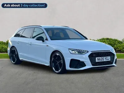 Used Audi A4 Black Edition 2020 White