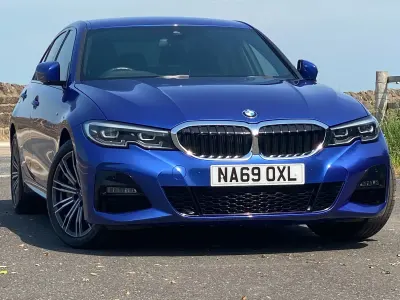 Used BMW 330e M Sport 2019 Portimao blue Sedan