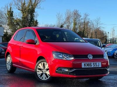Red Used 2016 VW Polo SE Hatchback | £4,495 (Good price)