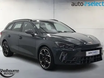 Used Cupra Leon 150 HP (110 kW) 2025 Blue Estate