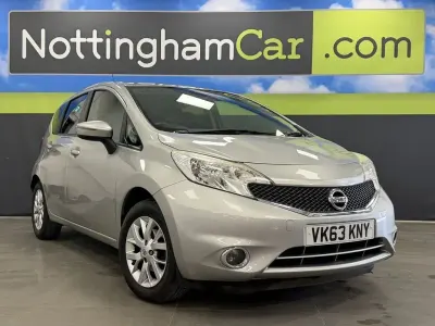 Używany Nissan Note Acenta Premium 80 KM (58 kW) 2013 Srebrny Hatchback