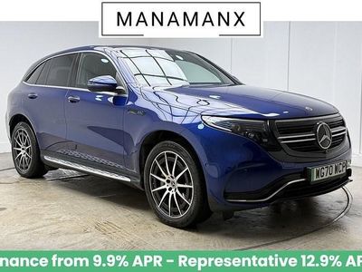 Blue Used 2020 Mercedes EQC400 AMG line SUV | £19,990 (Good price)
