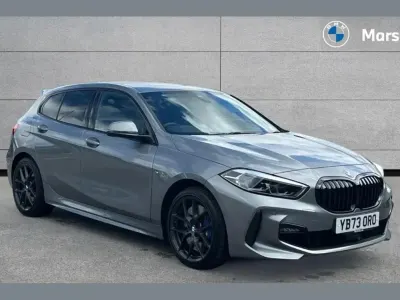 Used BMW 118 M Sport 136 HP (100 kW) 2023 Skyscraper grey metallic  Hatchback