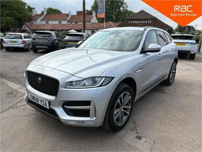 Used Jaguar F-Pace R-Sport 240 HP (176 kW) 2019 Silver SUV