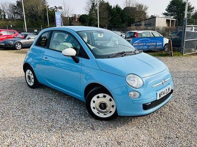 Used Fiat 500 2014 Blue Hatchback