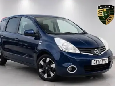 Used Nissan Note N-TEC 110 HP (80 kW) 2012 Blue Hatchback