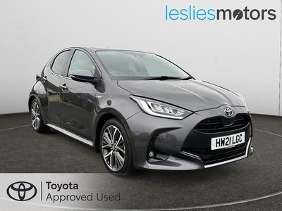 Used Toyota Yaris Hybrid 2021 Grey Hatchback