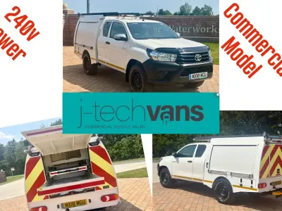 Used Toyota HiLux Active 150 HP (110 kW) 2018 White Pickup
