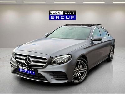 Usado Mercedes E220 AMG Line Premium Plus 2018 Cinzento Sedan