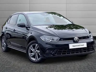 Used VW Polo R-line 115 HP (84 kW) 2025 Black Hatchback