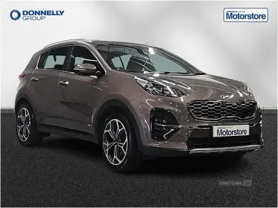 Used Kia Sportage GT-Line 136 HP (100 kW) 2021 Brown SUV